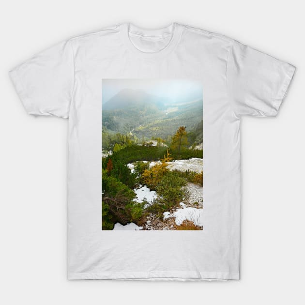 Autumn on the Slopes of Mangrt T-Shirt by jojobob